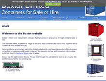 Tablet Screenshot of boxtor.com